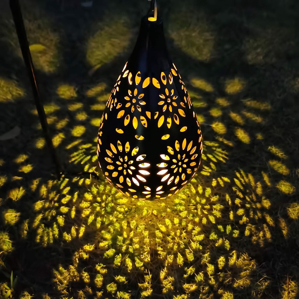 JÖRGEN - Tuinverlichting op zonne-energie met lichtdruppel voor buitenverlichting