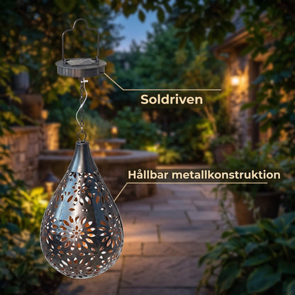 JÖRGEN - Tuinverlichting op zonne-energie met lichtdruppel voor buitenverlichting