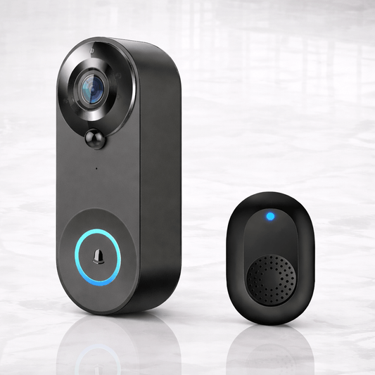 LOKE – Trådløs videodørklokke med 1080P-kamera, tovejslyd, bevægelsesdetektering og stemmestyring