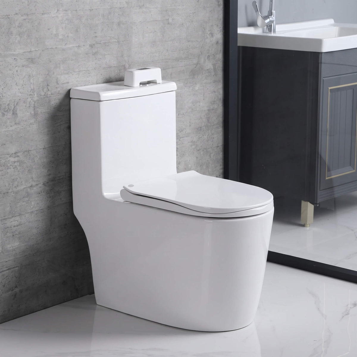 LOUISE – Smart Touchless Toilet Flush Sensor – Hygienic and Water-Saving Motion Sensor for the Bathroom