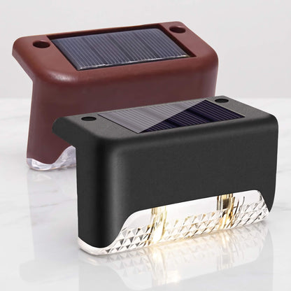 MATILDA – Solarleuchte mit LED für Treppen, Geländer, Zäune und Wege – Wasserdichte IP65-Außenbeleuchtung