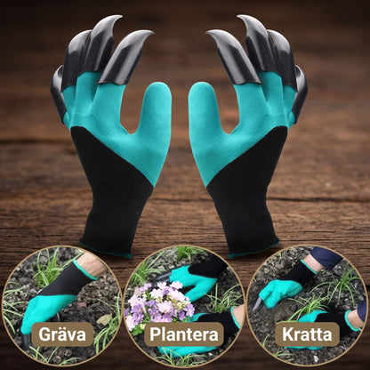 OLIVER – Garden Gloves With Detachable Claws – Waterproof Gloves for Digging and Planting