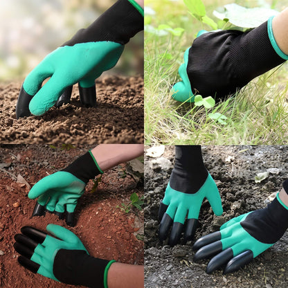 OLIVER – Garden Gloves With Detachable Claws – Waterproof Gloves for Digging and Planting