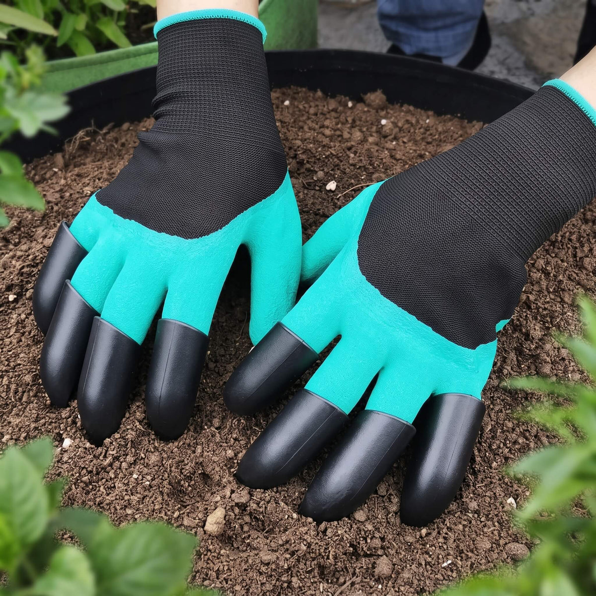 OLIVER – Garden Gloves With Detachable Claws – Waterproof Gloves for Digging and Planting