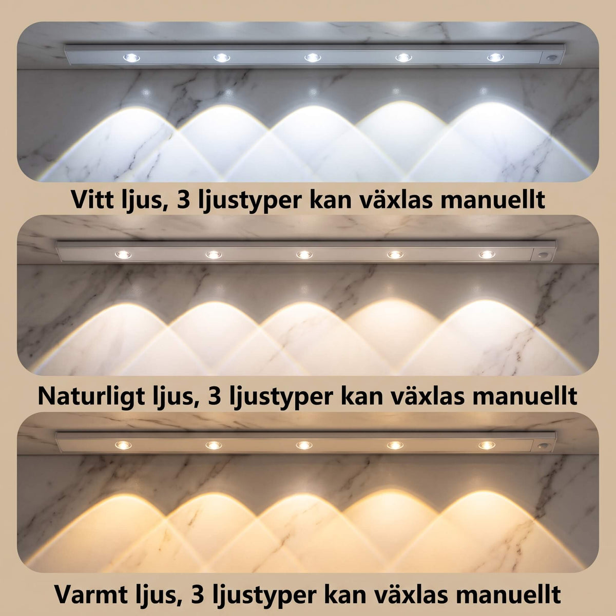 OSCAR - Draadloze Spotlight LED Lamp met bewegingssensor
