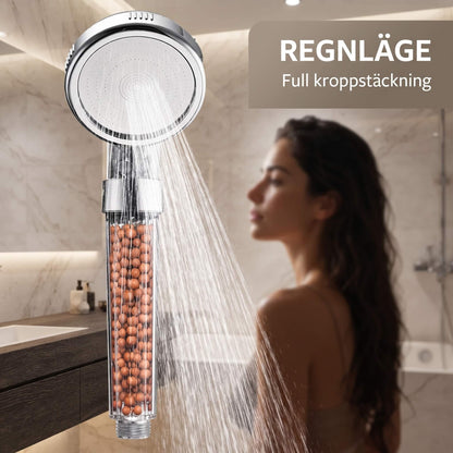 PureHaven – Handbrause mit doppelter Filterung, hohem Wasserdruck und wassersparendem Design für das Badezimmer