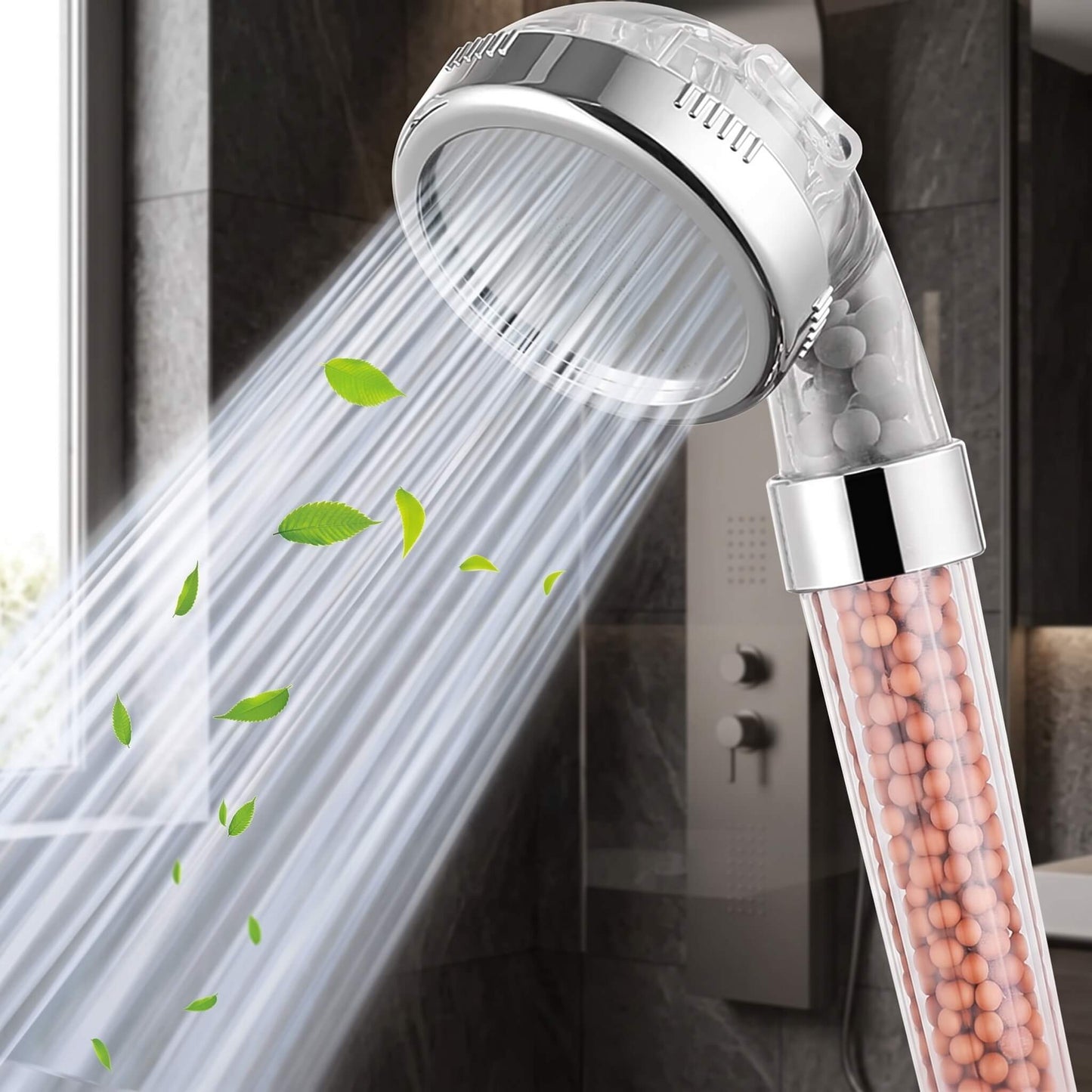 PureHaven – Handbrause mit doppelter Filterung, hohem Wasserdruck und wassersparendem Design für das Badezimmer