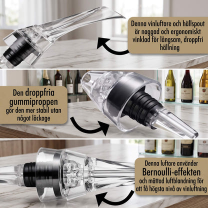 REBECCA – Wine Aerator and Decanter – Instant Decanter for Better Wine Flavour