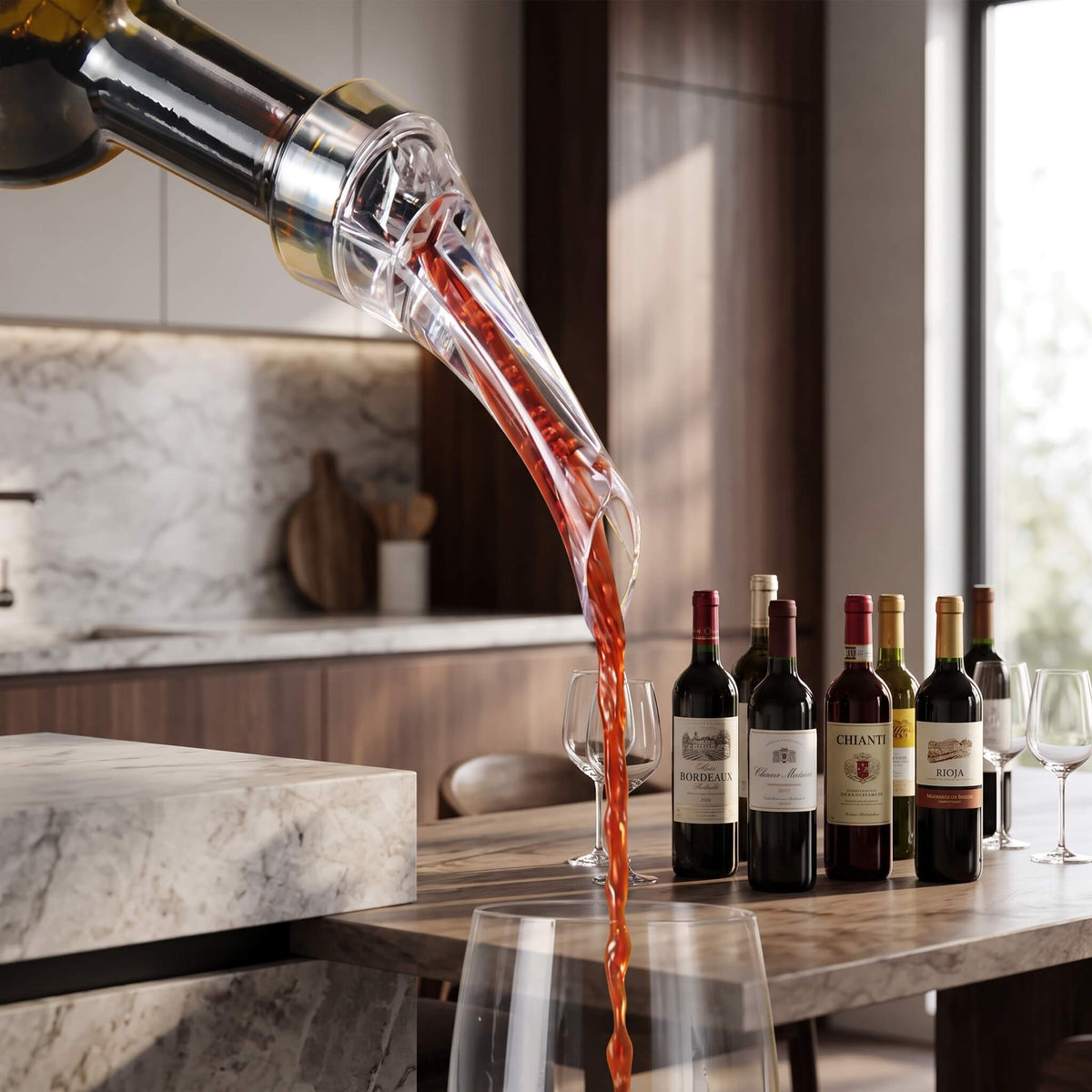 REBECCA – Wine Aerator and Decanter – Instant Decanter for Better Wine Flavour