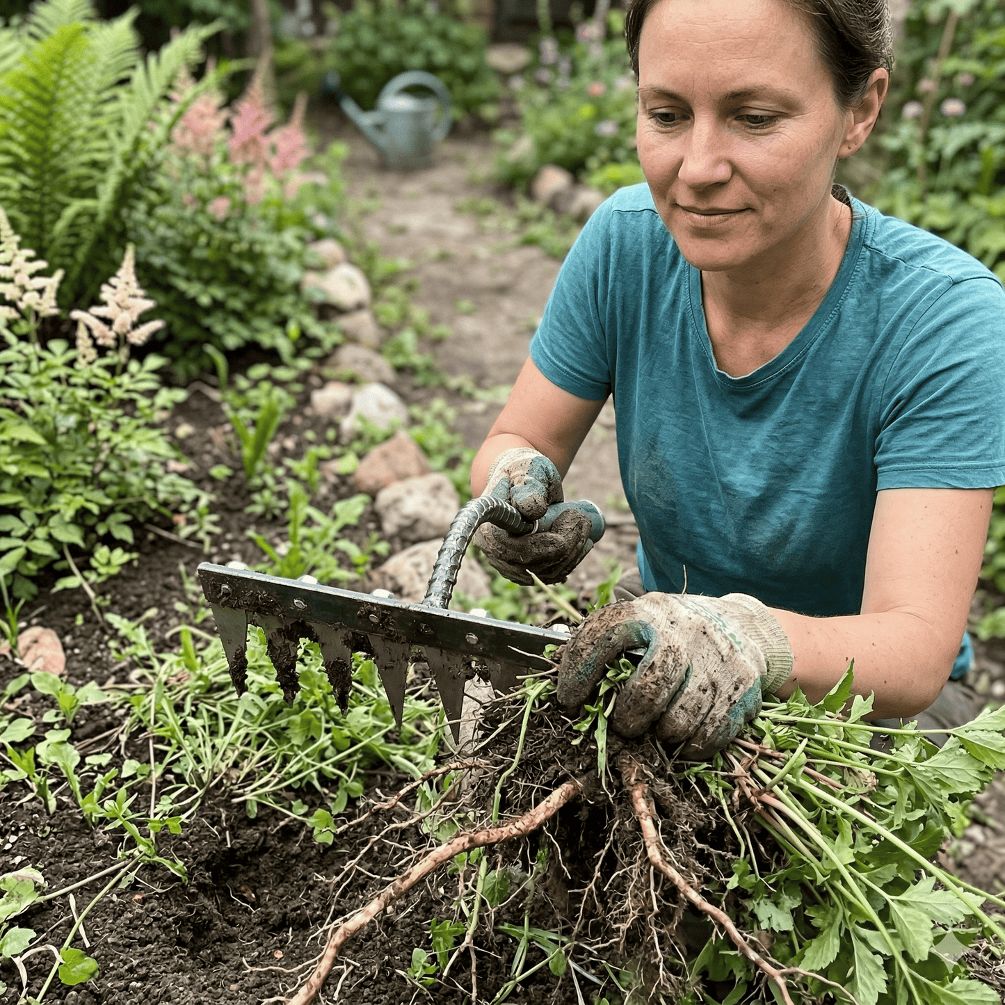 NordStål RootTool - Slijtvaste en roestbestendige onkruidschoffel