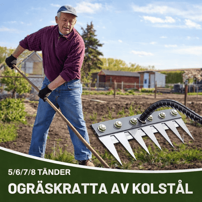 NordStål RootTool - Slijtvaste en roestbestendige onkruidschoffel