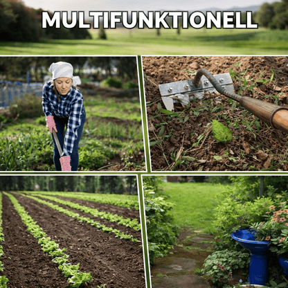 NordStål RootTool - Slijtvaste en roestbestendige onkruidschoffel