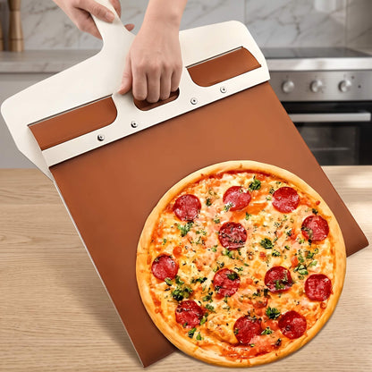 SlideBake – Holzpizzaschaufel mit Gleitfunktion und vielseitigen Einsatzmöglichkeiten in der Küche