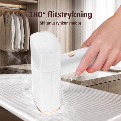 SteamFold – Tragbarer Handdampfreiniger und Reisebügeleisen mit klappbarem Design, 1000 W und schneller Aufheizung