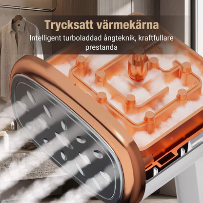 SteamFold – Tragbarer Handdampfreiniger und Reisebügeleisen mit klappbarem Design, 1000 W und schneller Aufheizung