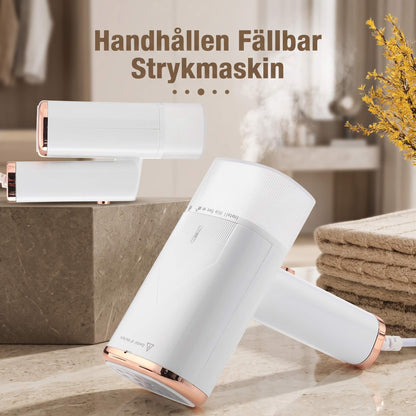 SteamFold – Tragbarer Handdampfreiniger und Reisebügeleisen mit klappbarem Design, 1000 W und schneller Aufheizung