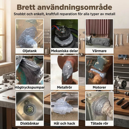 SteelBond – Hochfester wasserfester AB-Klebstoff für Metall, Kunststoff und Industriereparaturen