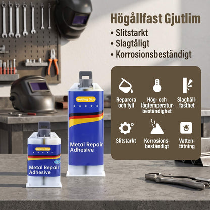 SteelBond – Hochfester wasserfester AB-Klebstoff für Metall, Kunststoff und Industriereparaturen