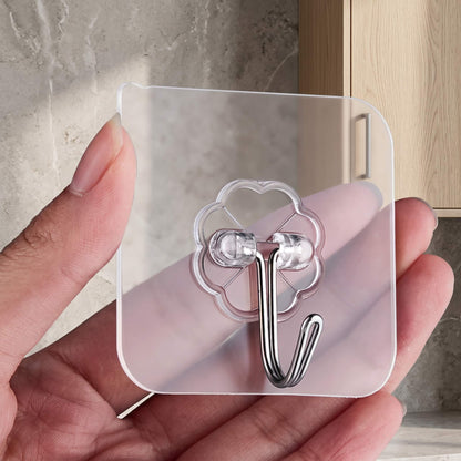 StickHook - Transparante Zelfklevende Muurhaken voor Keuken & Badkamer zonder Boren