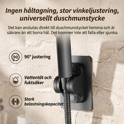 StreamWave – Hånddusj med 3 Justerbare Vannmodus, Trykkforsterkning og Avstengingsknapp