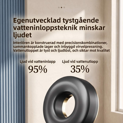 StreamWave – Hånddusj med 3 Justerbare Vannmodus, Trykkforsterkning og Avstengingsknapp