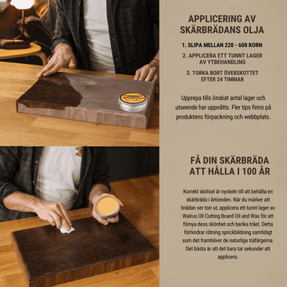 TYKO – Baume naturel à la cire d'abeille pour ustensiles en bois et planches à découper – 80 g