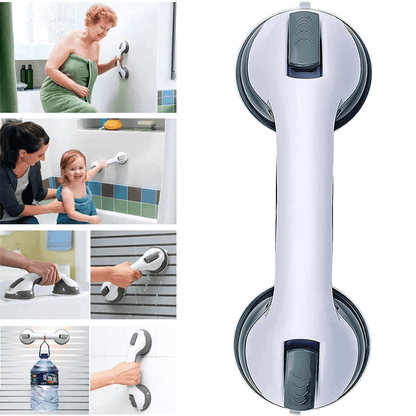 GripGuard – Duschhandtag med UltraGrepp, Sugkoppar & Halkfritt Stöd för Bad & Toalett