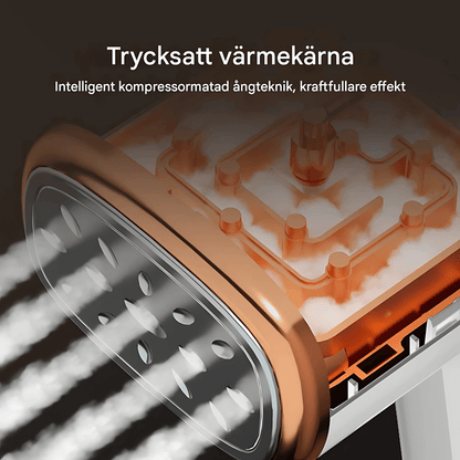 SteamFold – Portabel Handhållen Steamer & Resestrykjärn med Hopfällbar Design, 1000W & Snabb Uppvärmning