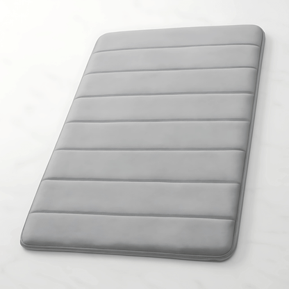 ComfortCush – Mjuk Badrumsmatta med Snabb Absorbering & Halkfri Botten i Memory-skum