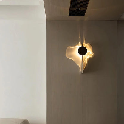 VALI – Applique murale LED moderne en acier inoxydable avec jeu de lumière sculptural pour chambre à coucher, hall d'entrée et salon