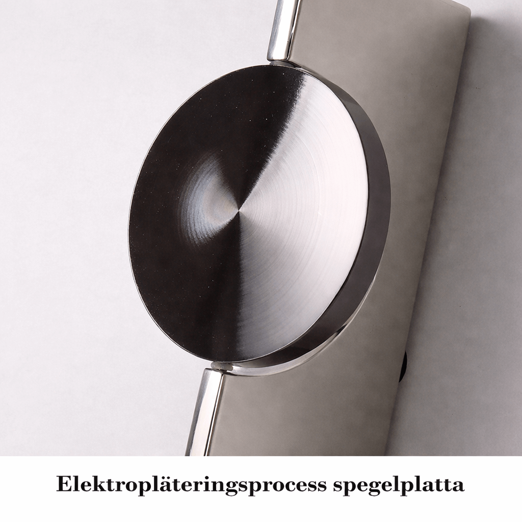 VALI – Applique murale LED moderne en acier inoxydable avec jeu de lumière sculptural pour chambre à coucher, hall d'entrée et salon