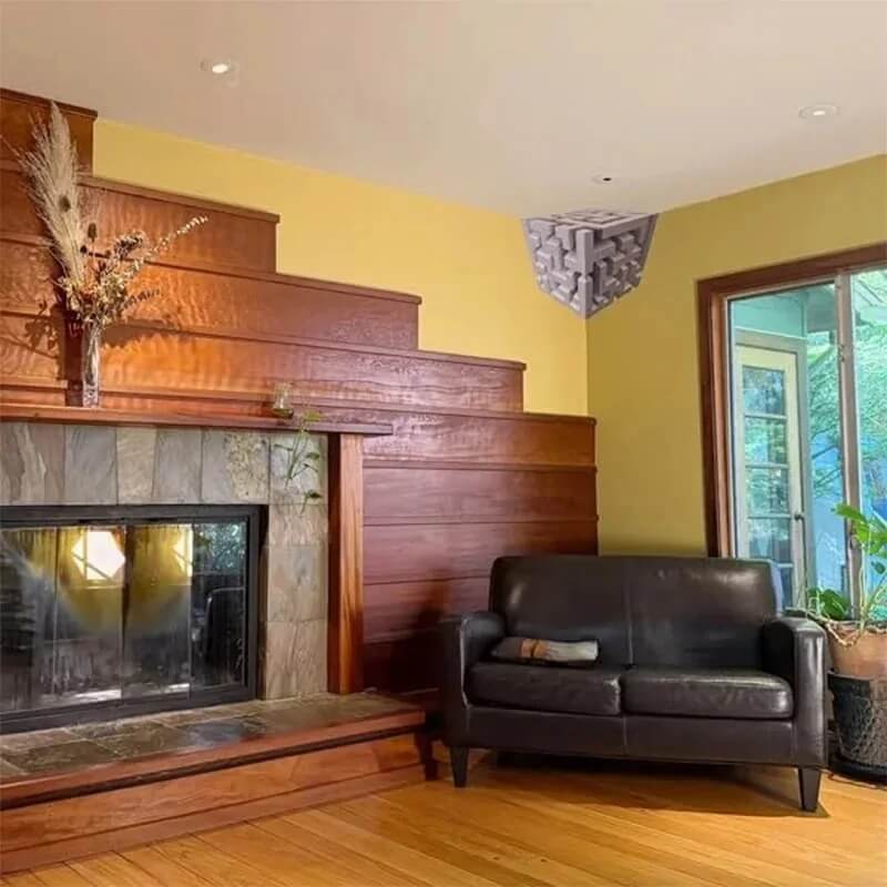 VIGGO – Décoration murale 3D avec illusion d'optique pour les coins dans les pièces modernes