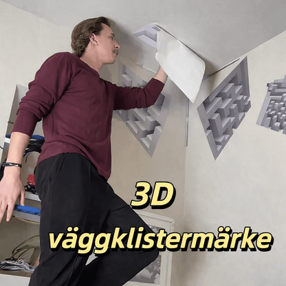 VIGGO – Décoration murale 3D avec illusion d'optique pour les coins dans les pièces modernes
