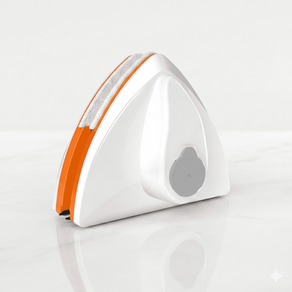 VILHELM – Nettoyeur de vitres magnétique avec réservoir d'eau intégré et raclette double face – Nettoie l'intérieur et l'extérieur simultanément pour des vitres de 3 à 30 mm d'épaisseur