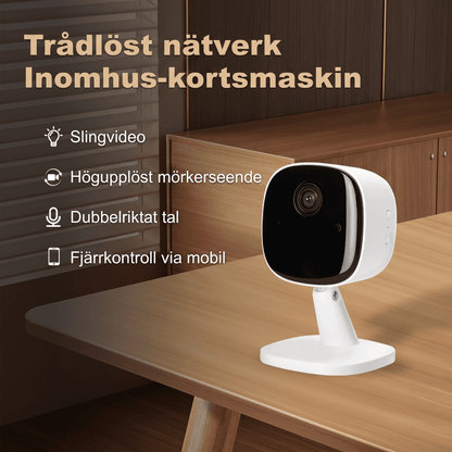 ViewMate - Trådløst WiFi-sikkerhedskamera med 1080P HD, nattilstand og tovejslyd