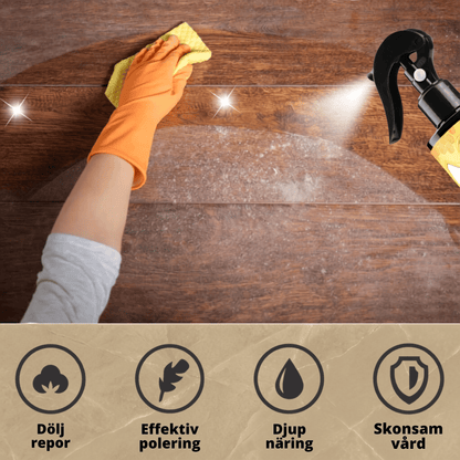 WaxHaven - Spray à la cire d'abeille naturelle pour le bois et les meubles