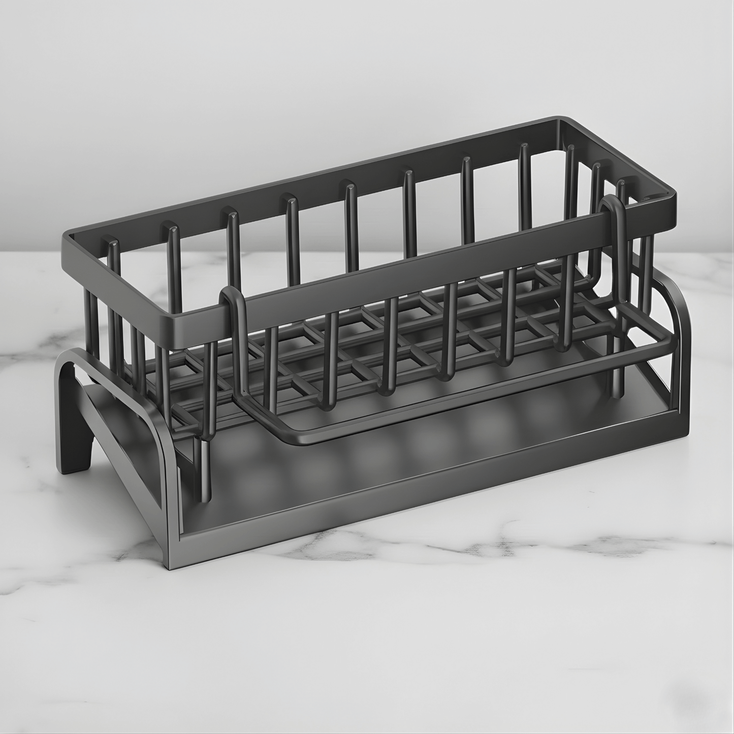 ZANE - Porte-vaisselle multifonctionnel et étagère de rangement pour la cuisine et la salle de bain avec drainage et capacité de charge élevée