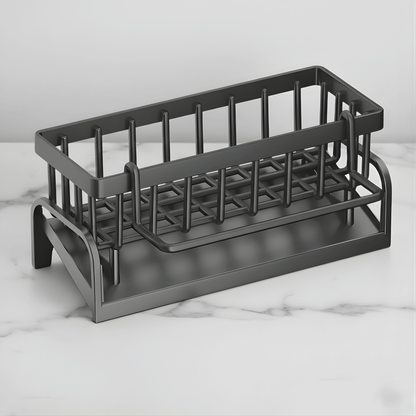 ZANE - Porte-vaisselle multifonctionnel et étagère de rangement pour la cuisine et la salle de bain avec drainage et capacité de charge élevée