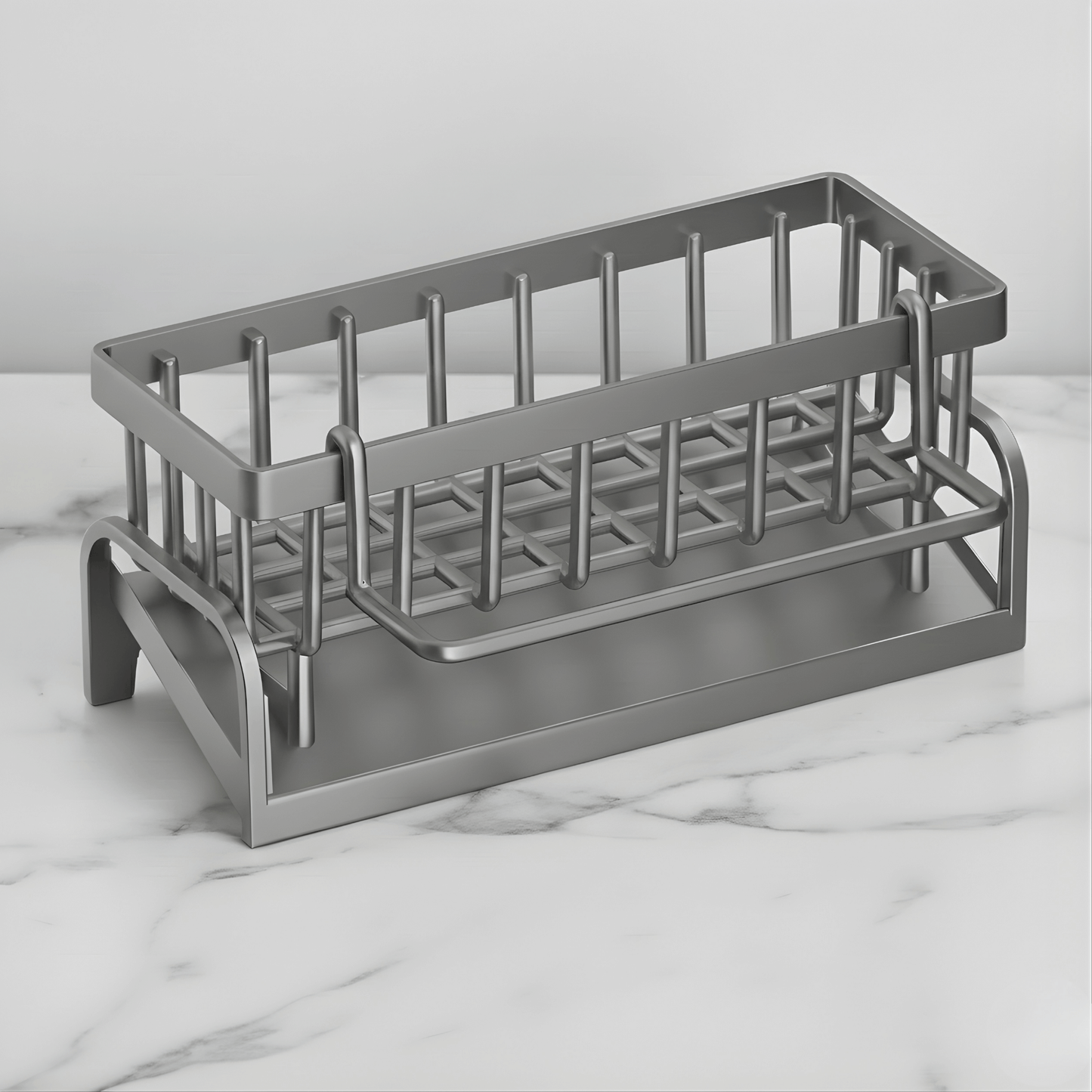 ZANE - Porte-vaisselle multifonctionnel et étagère de rangement pour la cuisine et la salle de bain avec drainage et capacité de charge élevée