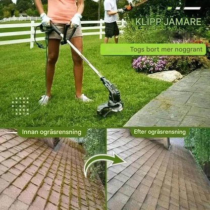 SteelSweep - Tête de brosse universelle en acier pour coupe-herbe